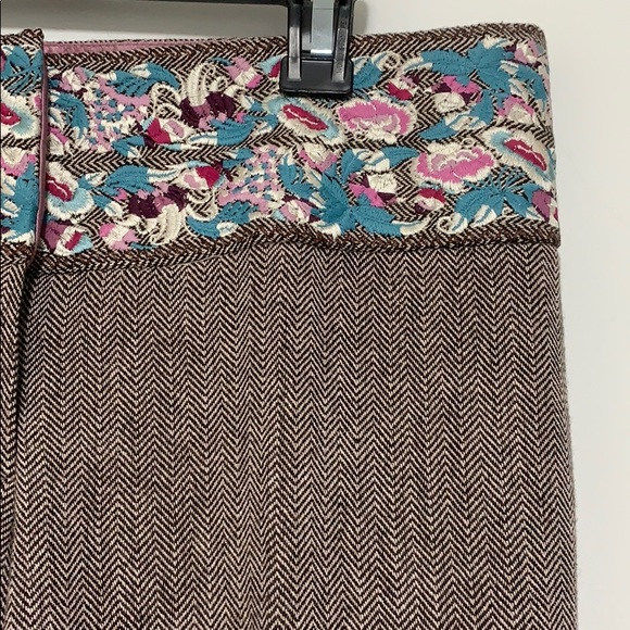 Marciano Embroidered Tweed Pants - Picture 5 of 9